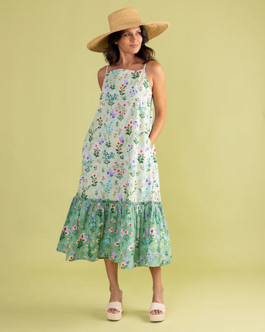 Vera Dress (Mixed Botanical)