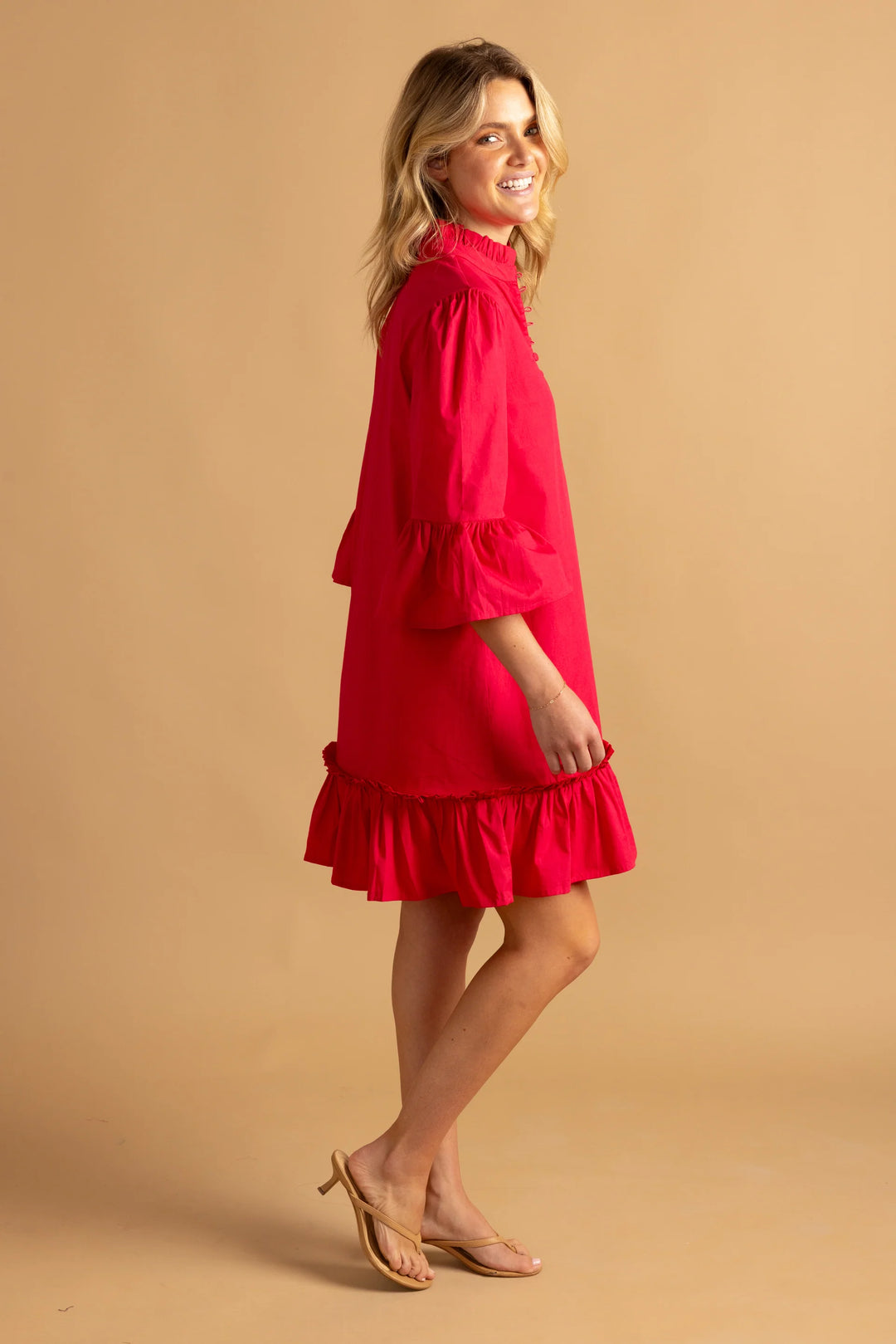 Chelsea Dress (Bright Rose)