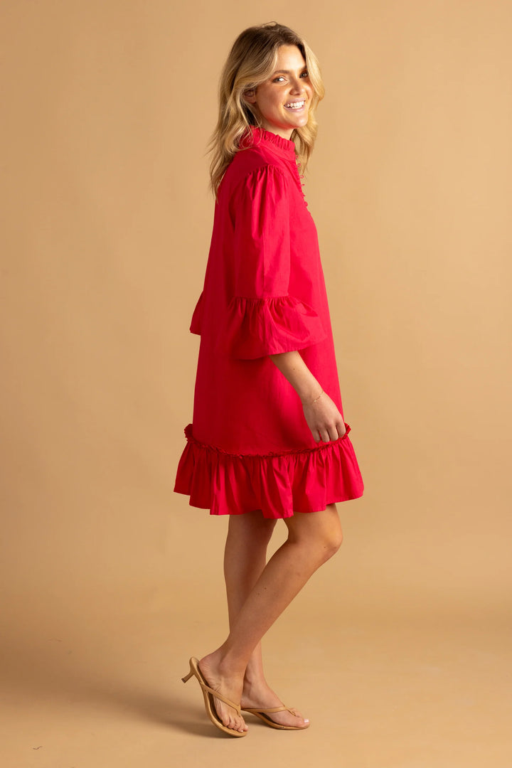 Chelsea Dress (Bright Rose)