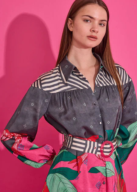 Jane Dress (Colony Stripe)