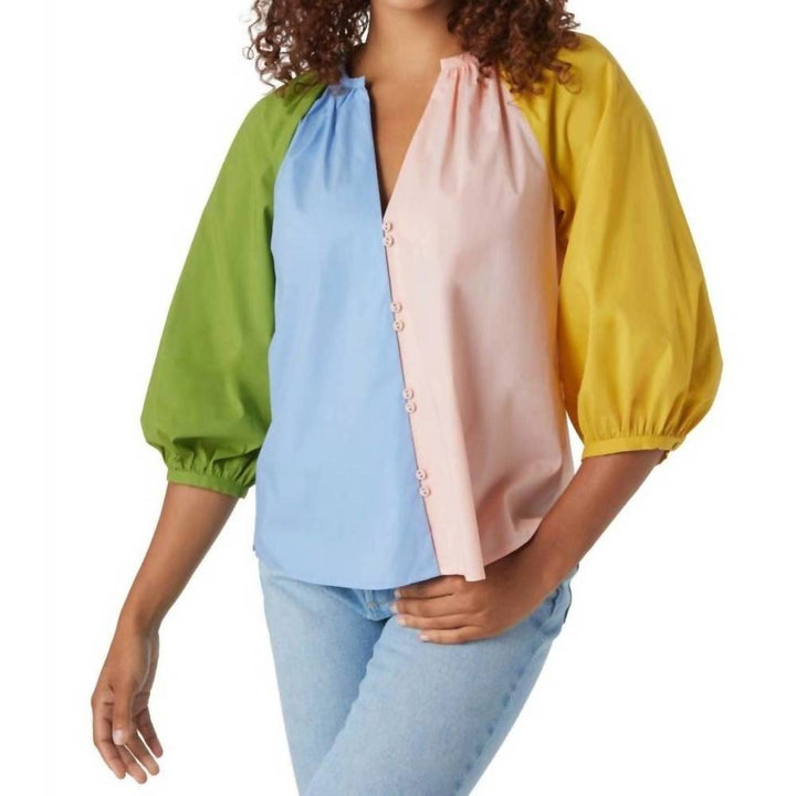 Rives Top (Spring Colorblock)