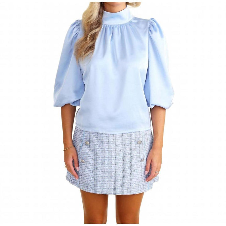 Carmen Top (Cornflower)