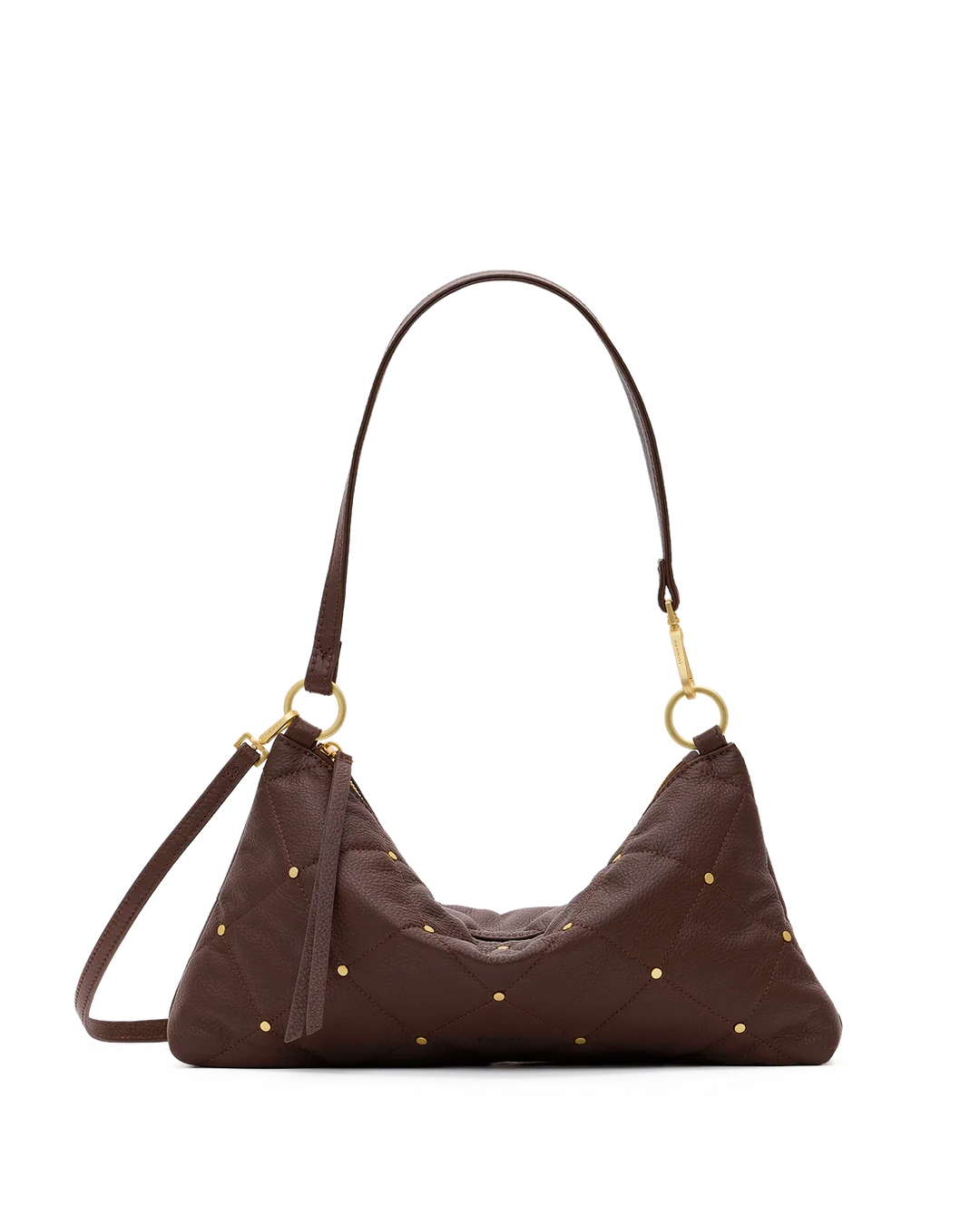 Kyle Medium (Quilted Espresso/Brushed Gold)