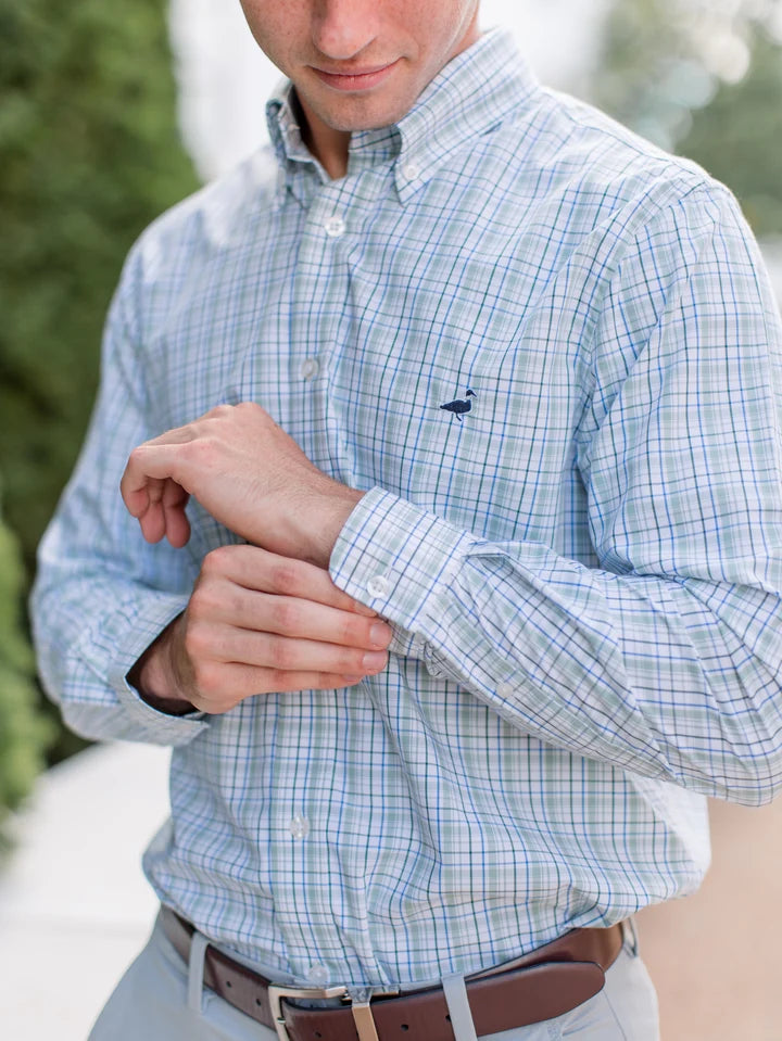Seasonal Sportshirt (Sage Stream)