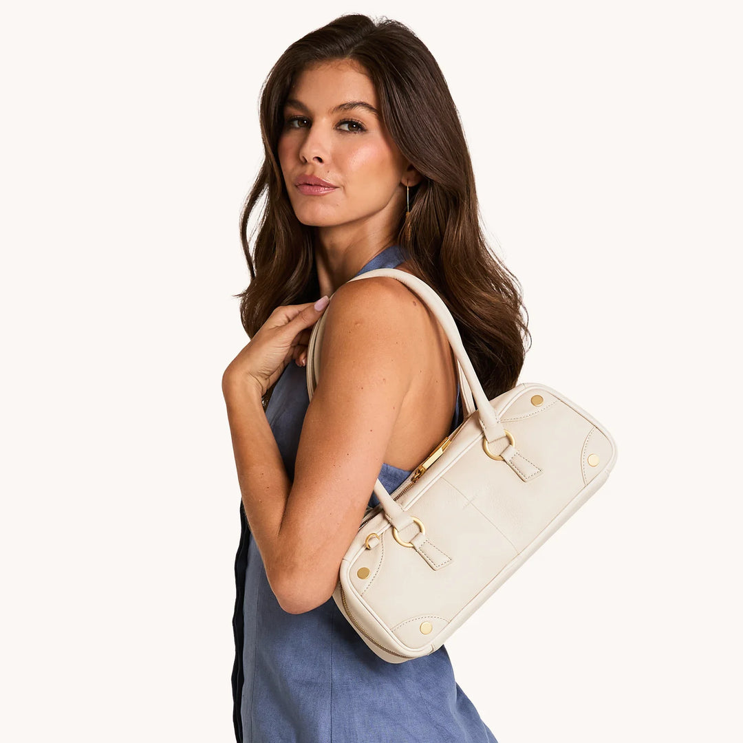 Meredith Small (Catamaran Cream/Brushed Gold)