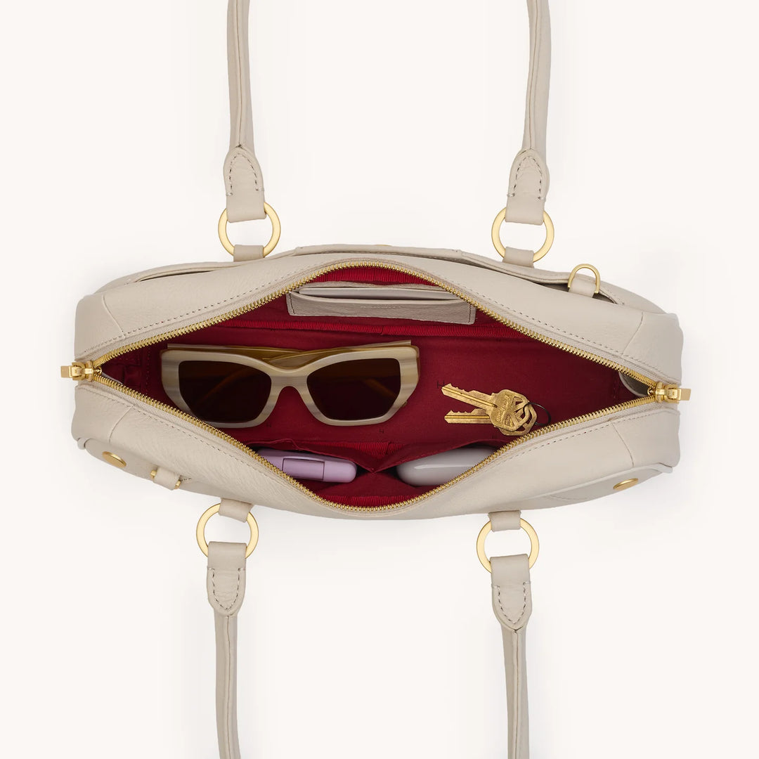 Meredith Small (Catamaran Cream/Brushed Gold)
