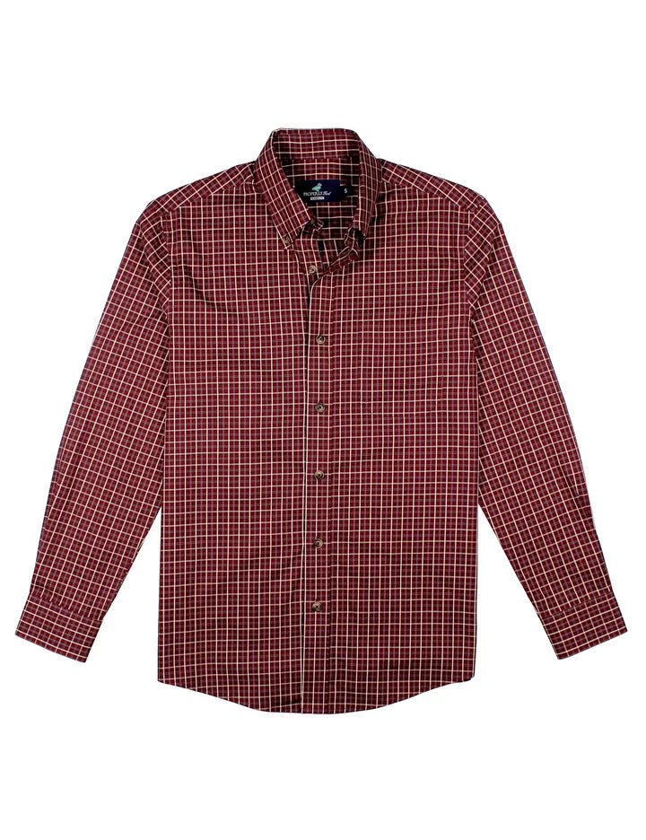 Woodland Sportshirt  (Beetroot)
