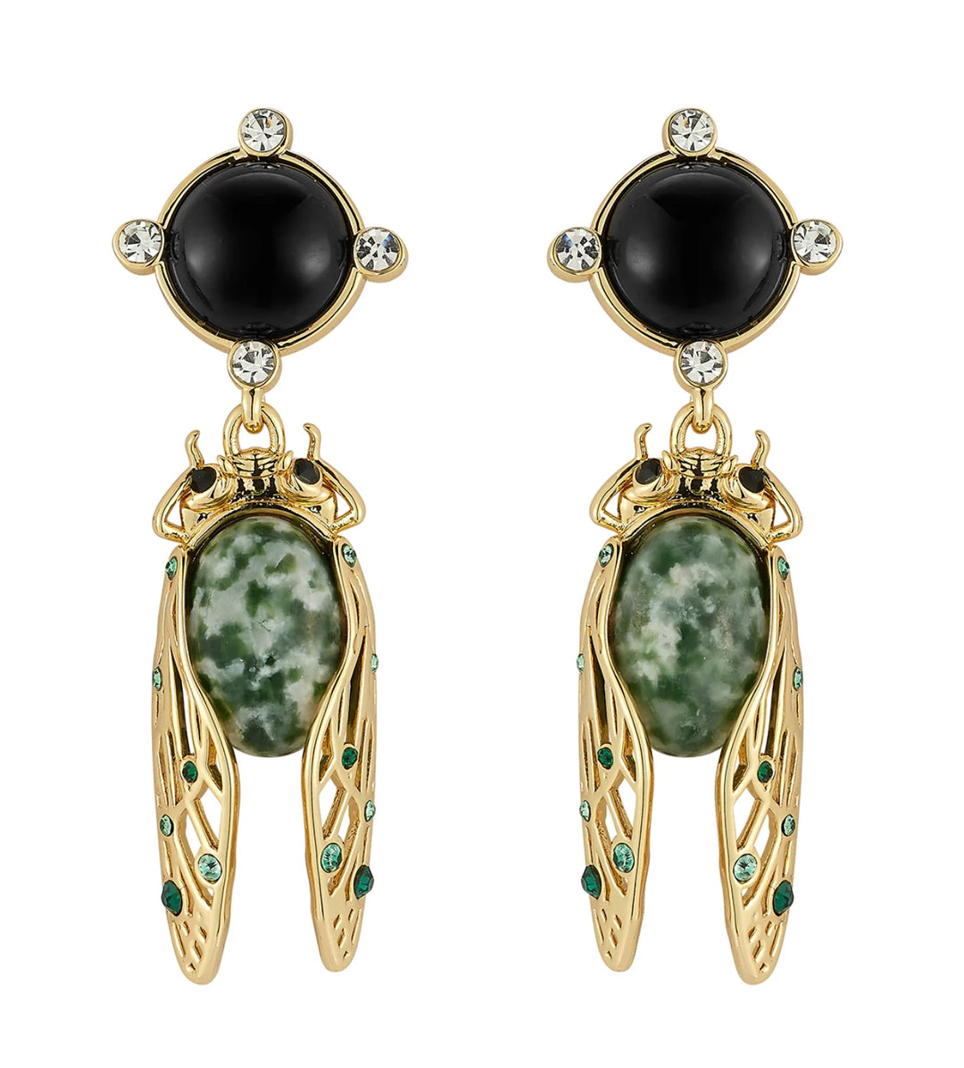 Lumi Earrings (Green Multi)
