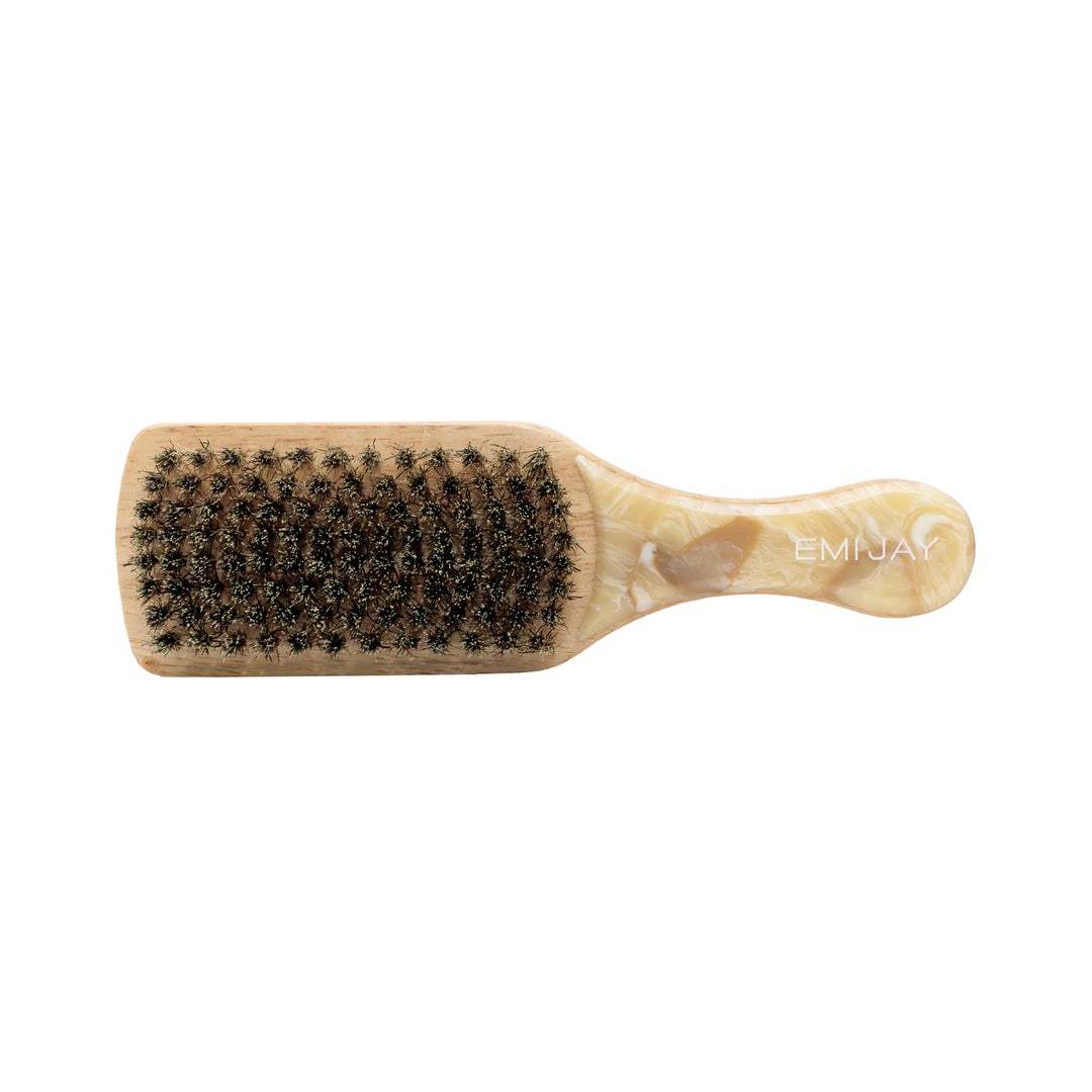 Mini Boar Bristle Brush (Chantilly)