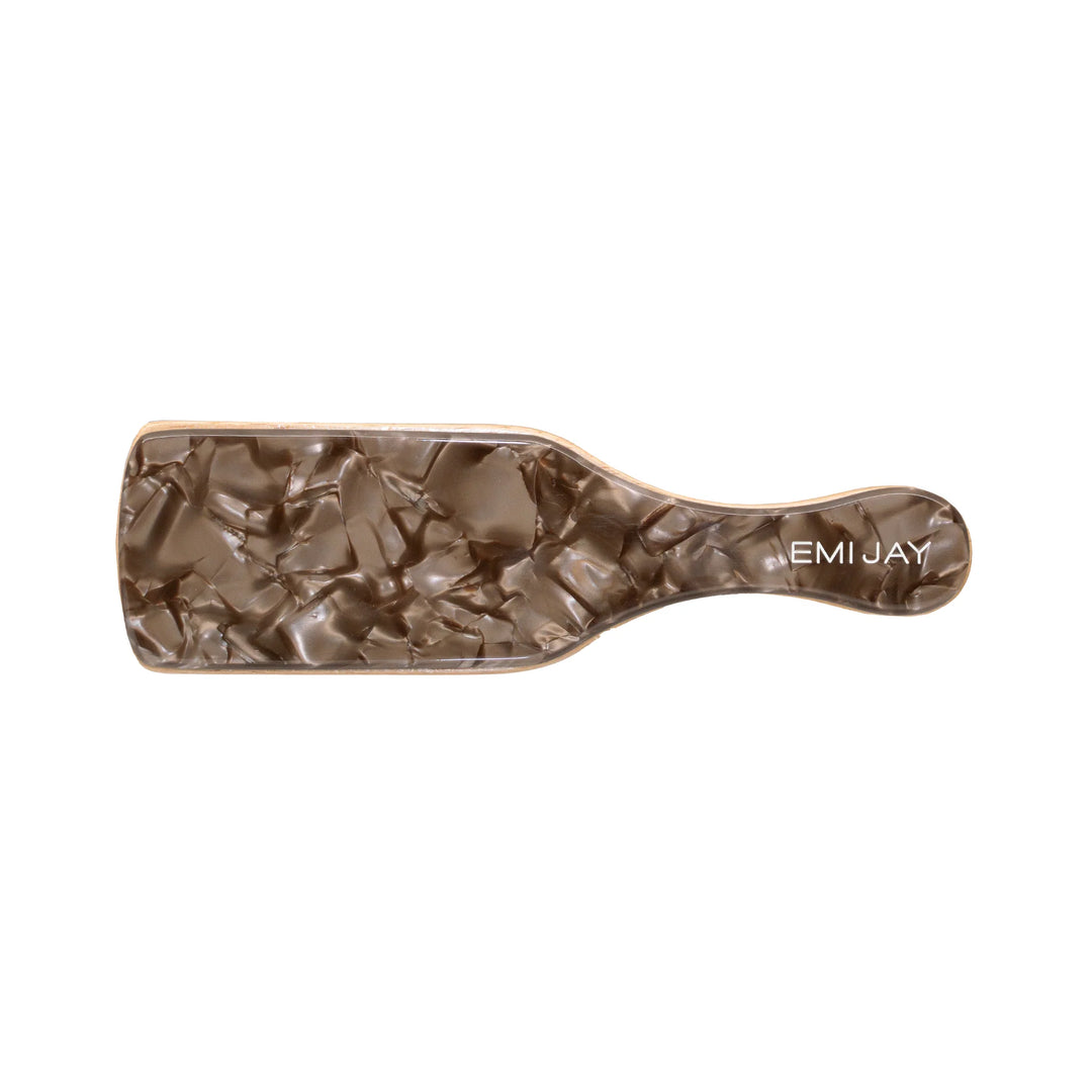 Mini Boar Bristle Brush (Toasted Sugar)