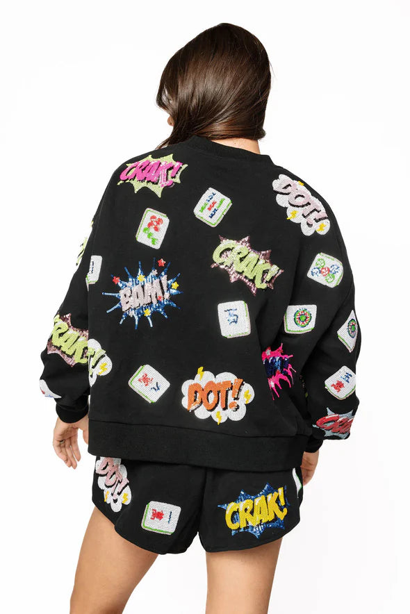 Mahjong Sweatshirt (Black)