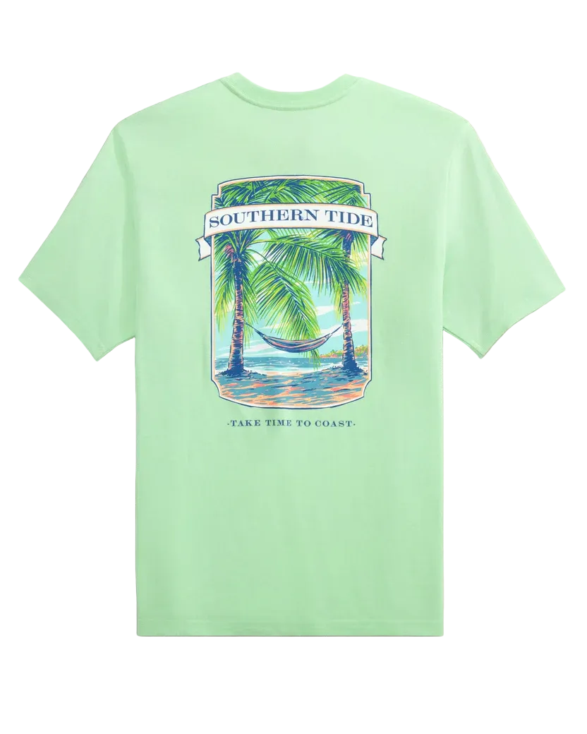 Palm Hammock Time Tee (Green Ash)