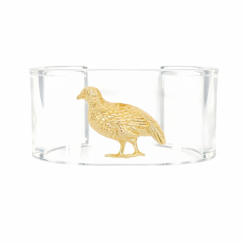 Quail Acrylic Cuff