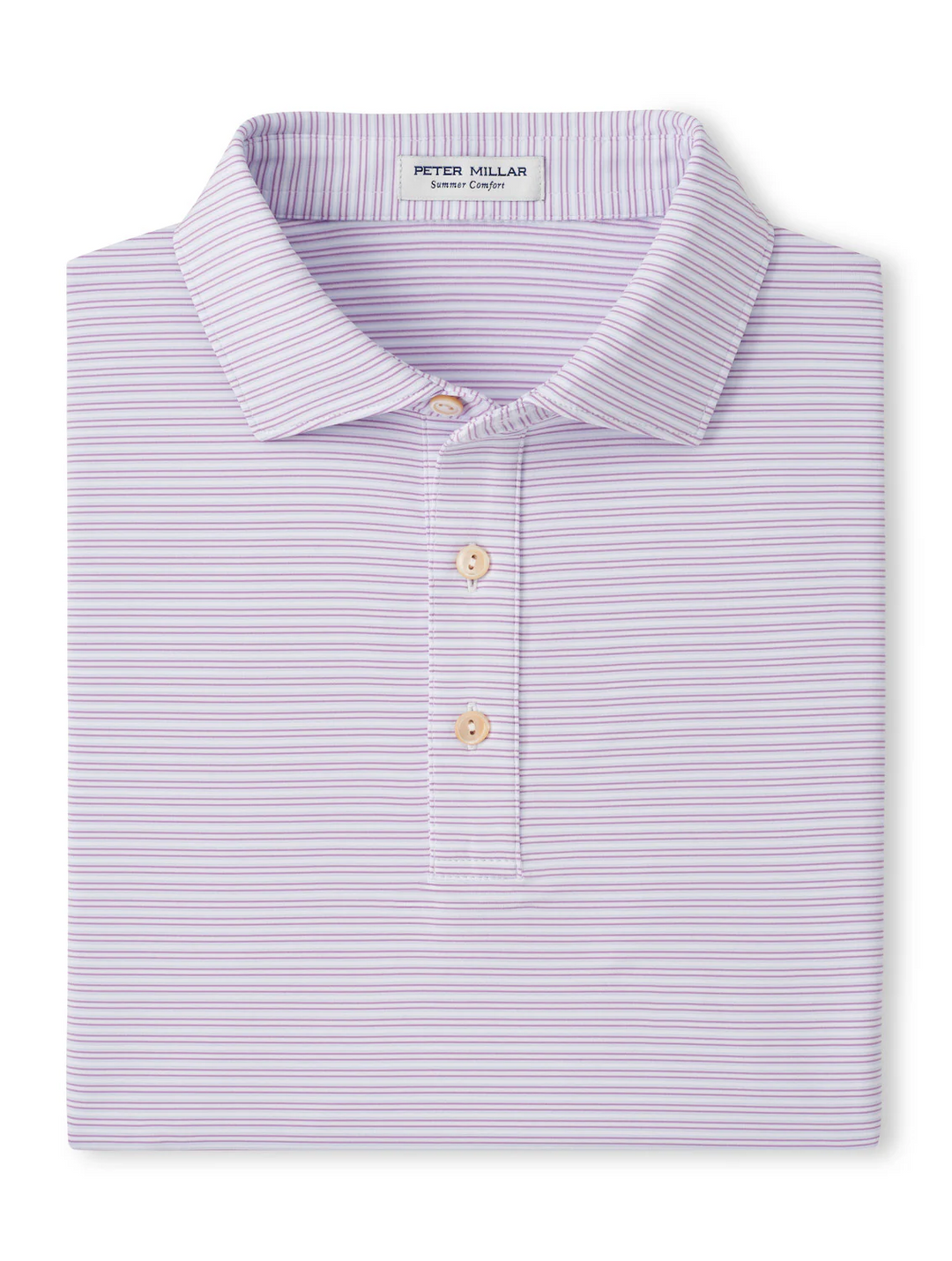 Harrington Performance Jersey Polo (White/Purple Iris)