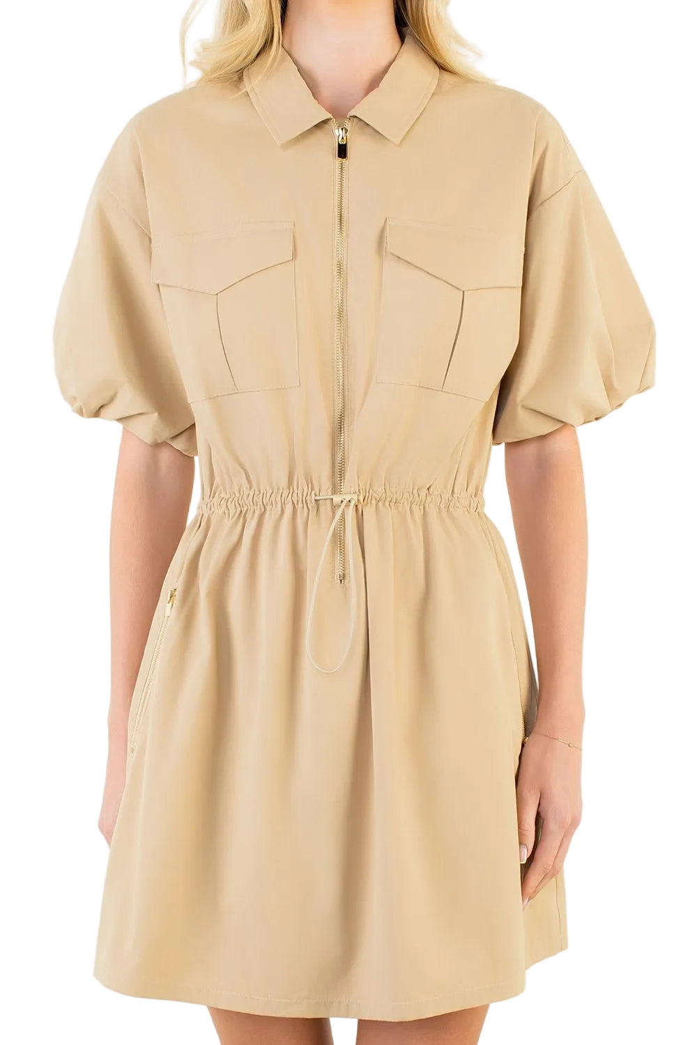 Dress (Beige)