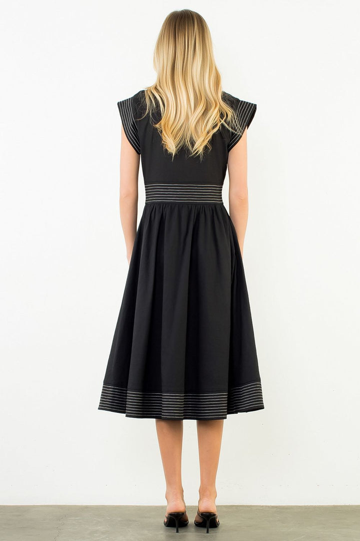Zipper Dress (Black)