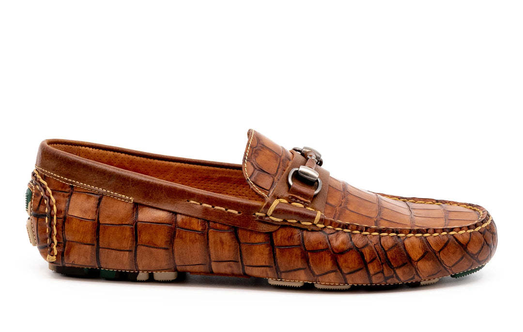 Monte Carlo Alligator Horse Bit (Chestnut) – Only Options  display picture 1